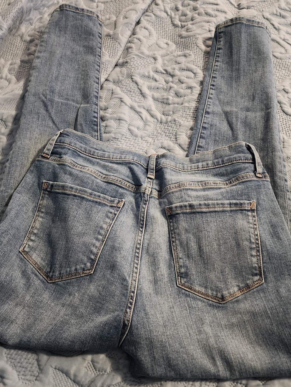 a.n.a Light Blue Skinny Jeans